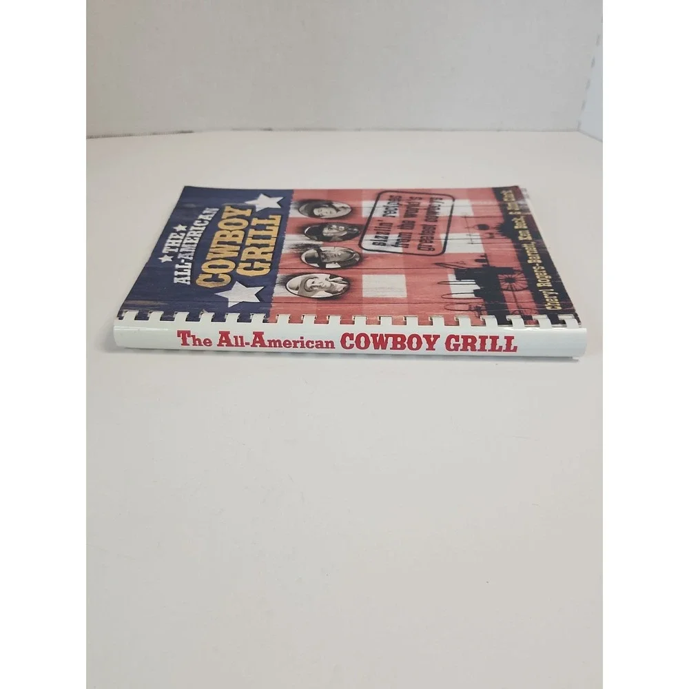 Autographed All-American Cowboy Grill Cookbook Roy Rogers Daughter Cheryl Rogers